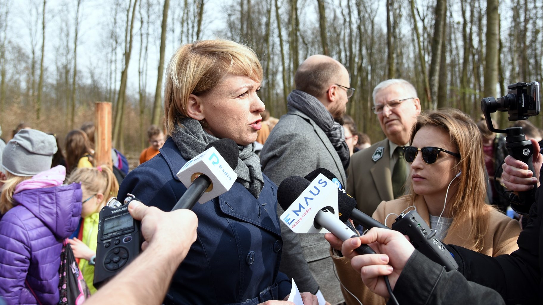 Prawie 7,5 tysiąca nowych drzew będzie rosło w Lasku Marcelińskim - ruszyła akcja sadzenia lasu