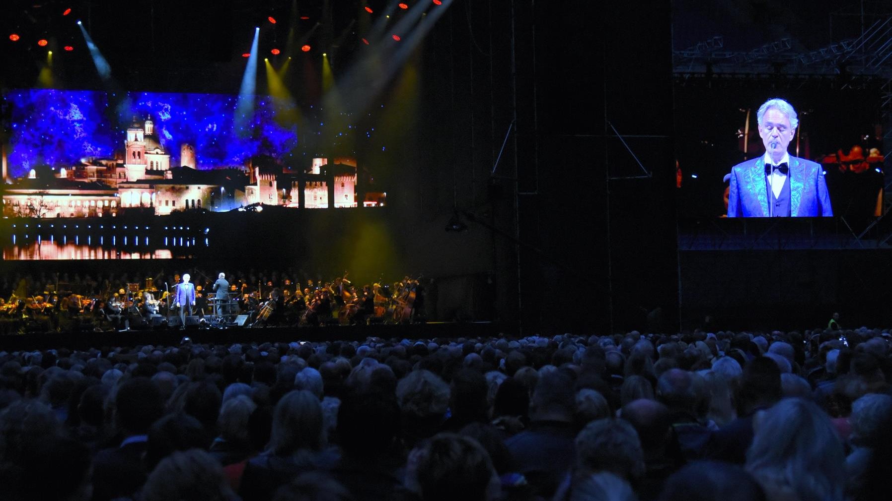 Koncert Andrei Bocellego uczcił stulecie Uniwersytetu Poznańskiego