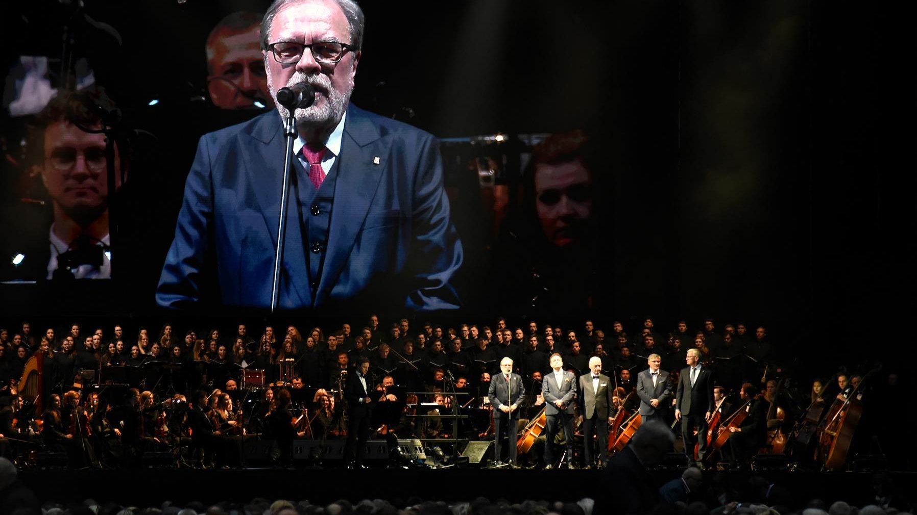 Koncert Andrei Bocellego uczcił stulecie Uniwersytetu Poznańskiego