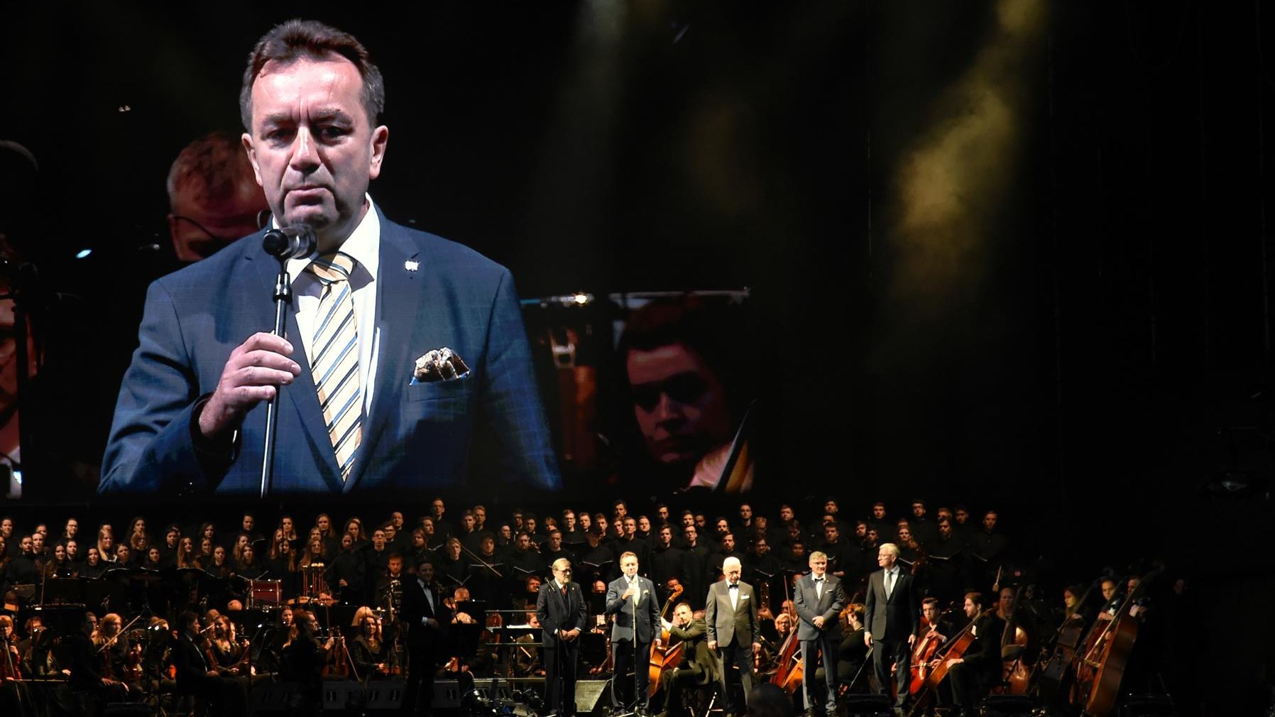 Koncert Andrei Bocellego uczcił stulecie Uniwersytetu Poznańskiego