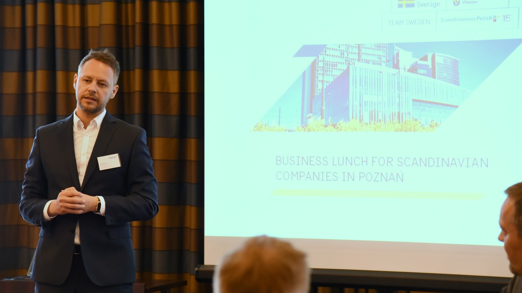 Współorganizatorem biznesowego lunchu była Skandynawsko-Polska Izba Gospodarcza