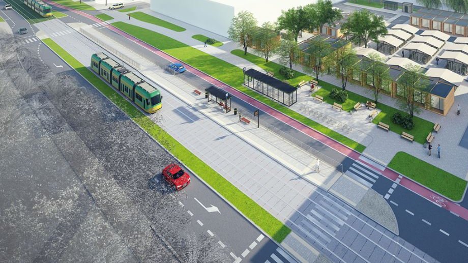 25 czerwca rozpoczną się konsultacje społeczne w związku z budową nowej trasy tramwajowej prowadzącej na Klin Dębiecki