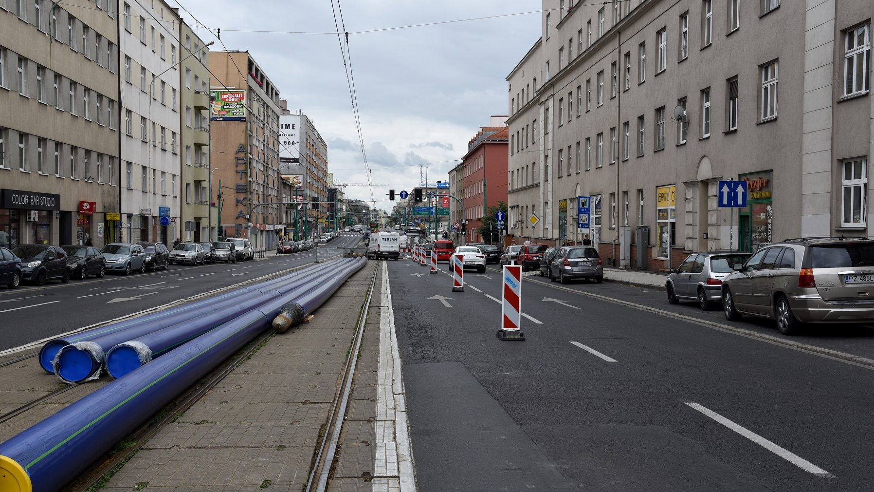 Wspólne prace MPK i Aquanetu na ul. Głogowskiej
