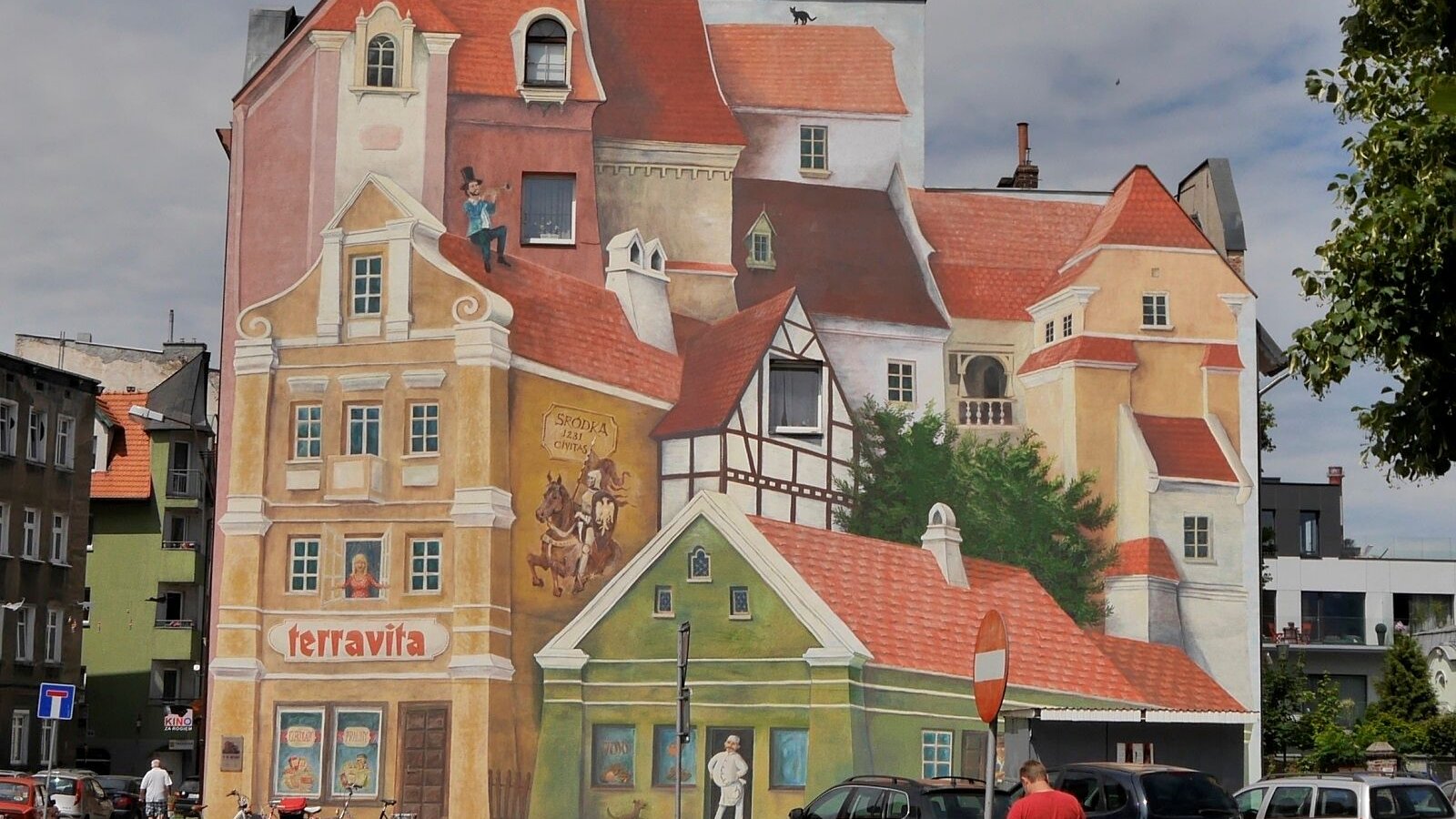 W ramach przechadzki na Śródce na pewno będzie można obejrzeć słynny mural fot. Poznań Odnowa