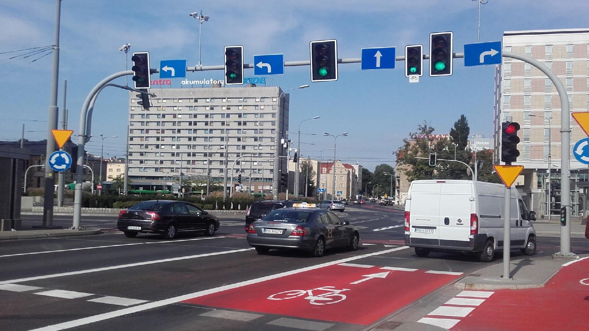 Zakończyło się wprowadzanie zmian w organizacji ruchu na Kaponierze