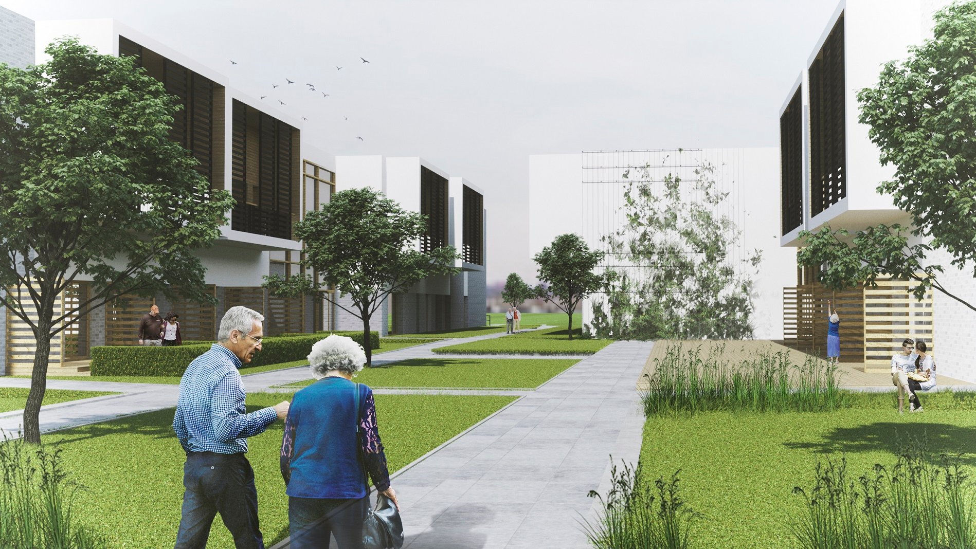 Nowa siedziba DPS nr 1 będzie przyjazną przestrzenią/proj. Archimedia Architekci & Inżynierowie