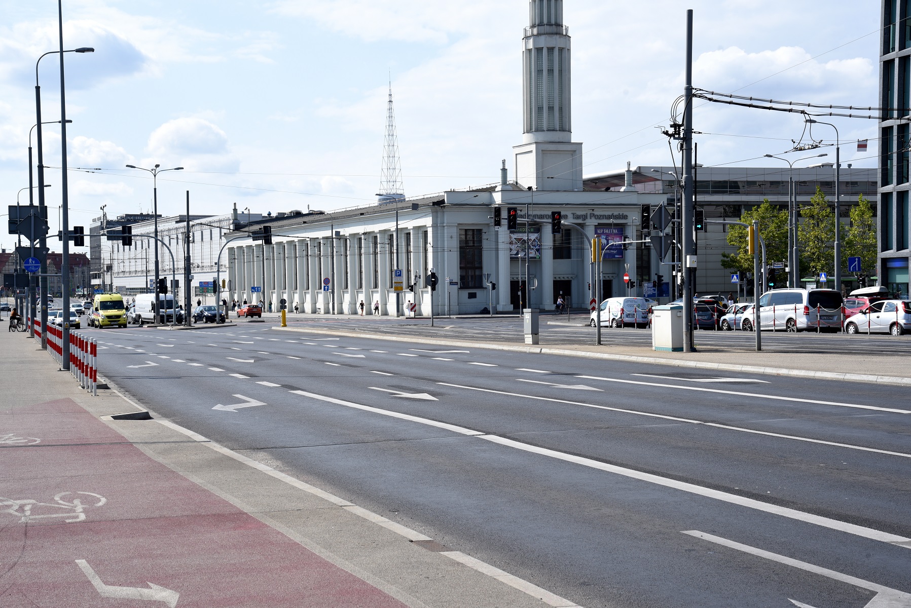 Od poniedziałku, 9 czerwca, prace toczyć się będa na tzw. węźle Bałtyk, czyli przy skrzyżowaniu ulic: Roosevelta i Bukowskiej - grafika rozmowy