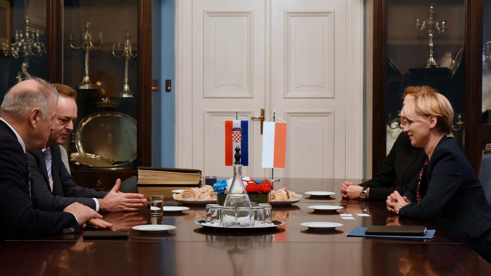 Ambasadora przyjęła Katarzyna Kierzek-Koperska, zastępczyni prezydenta Poznania