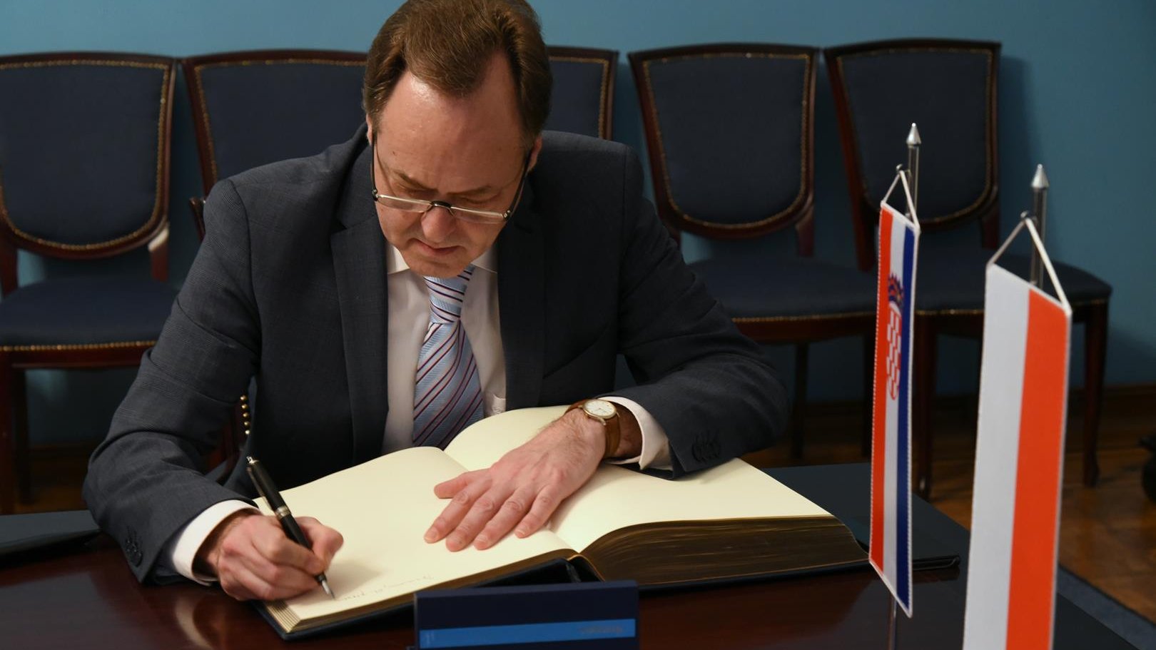 Ambasadora przyjęła Katarzyna Kierzek-Koperska, zastępczyni prezydenta Poznania