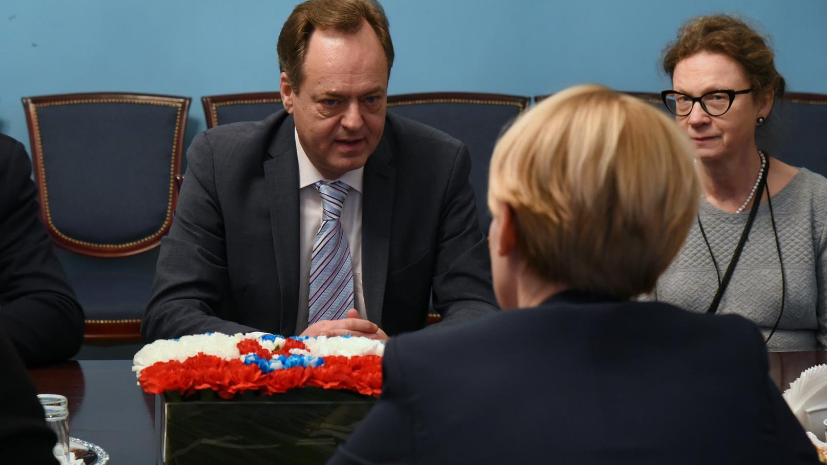 Ambasadora przyjęła Katarzyna Kierzek-Koperska, zastępczyni prezydenta Poznania