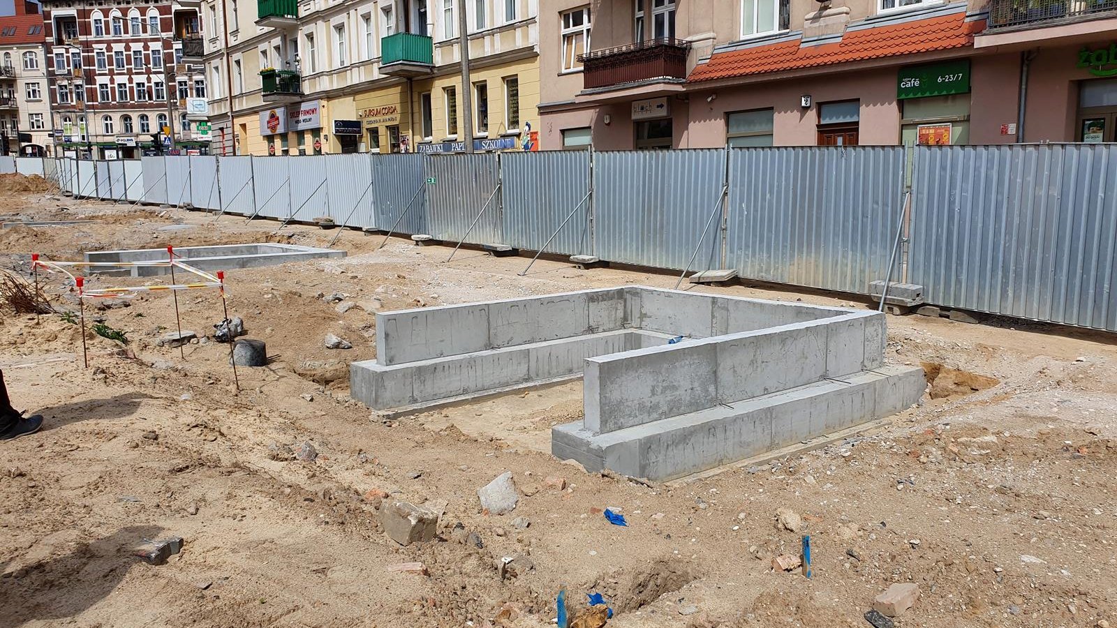 Przygotowano już specjalne miejsca do posadzenia drzew