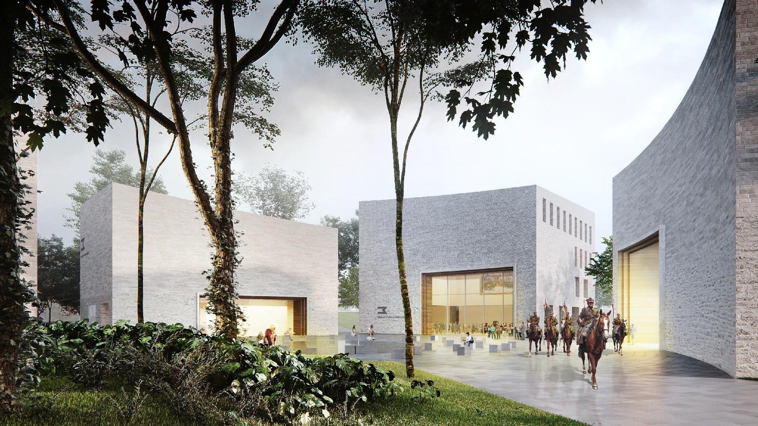 Za projekt nowego muzeum odpowiada renomowana pracownia architektoniczna WXCA, fot. WMN.