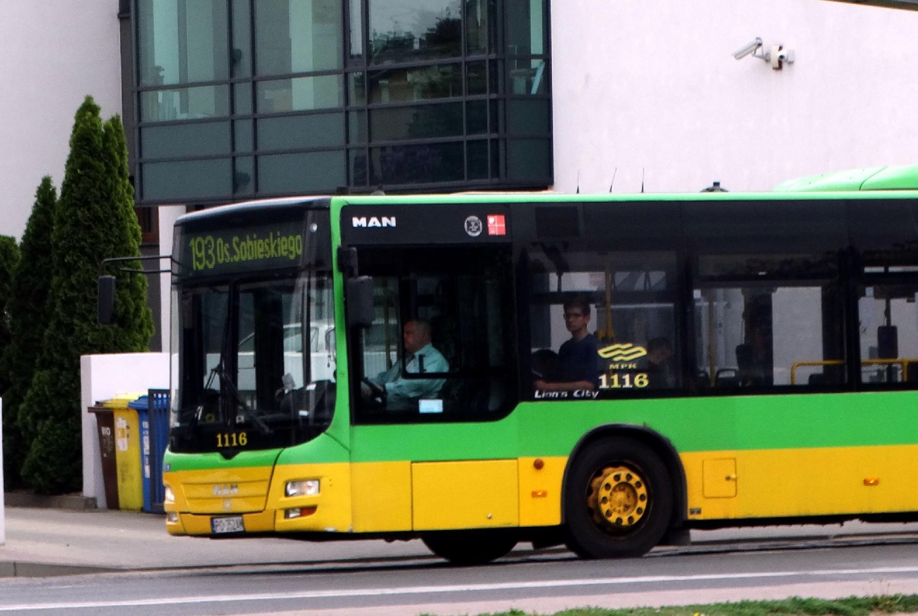 Autobus linii nr 193 - grafika rozmowy