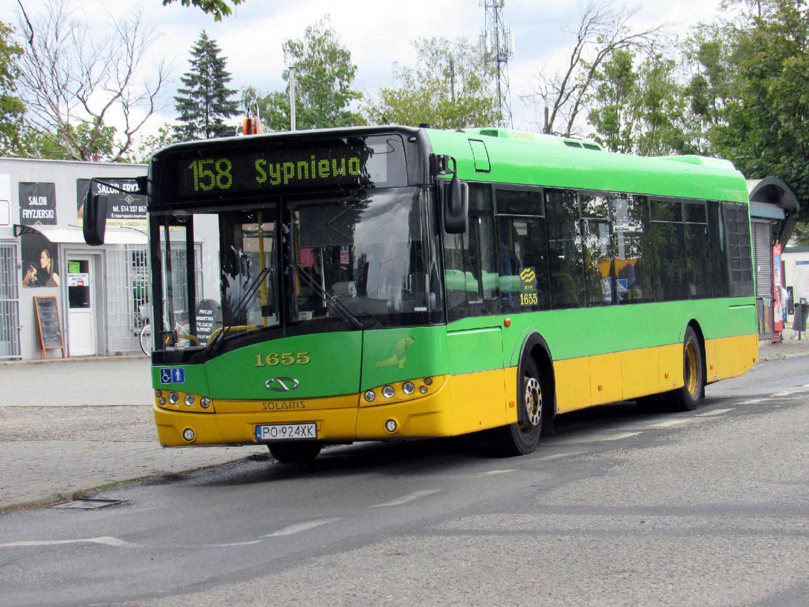 Autobus linii 158 - grafika rozmowy