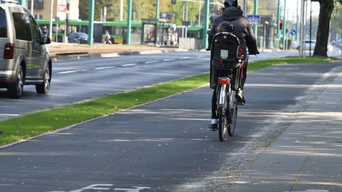 Droga rowerowa przy ul. Grunwaldzkiej