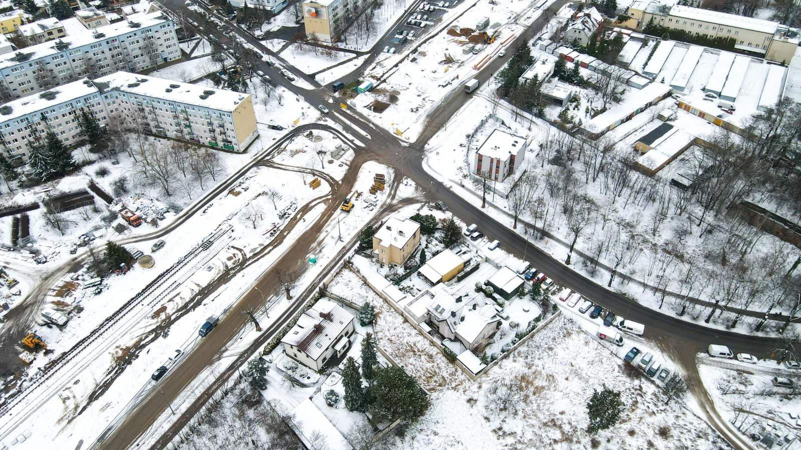 Galeria zdjęć z budowy trasy i układu drogowego na Naramowice