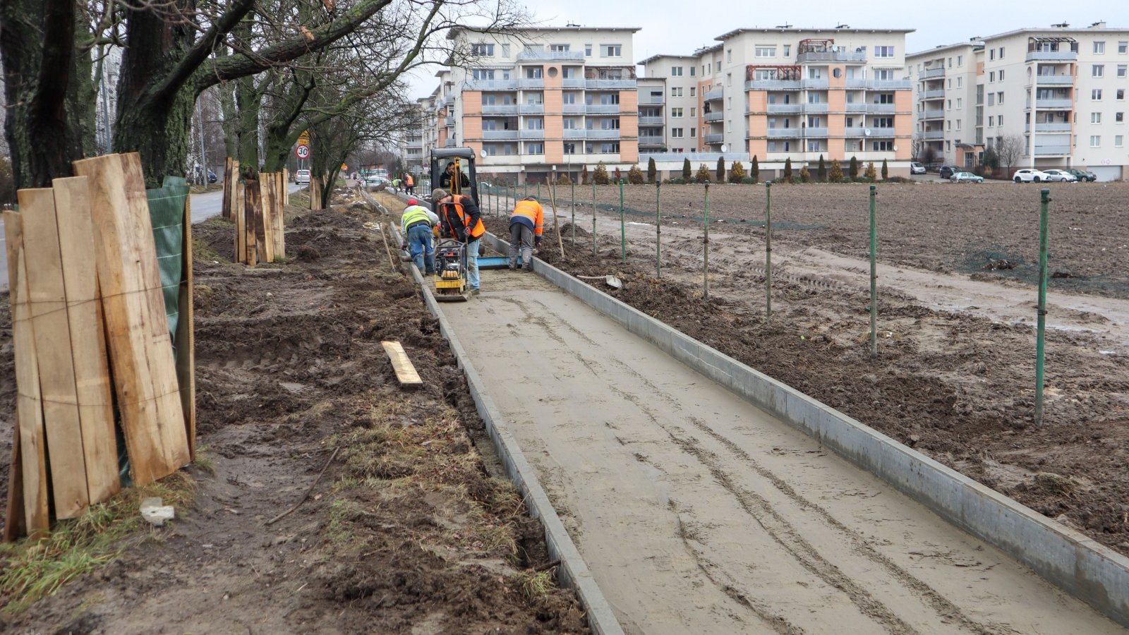 Galeria zdjęć z przebudowy ulicy Mateckiego