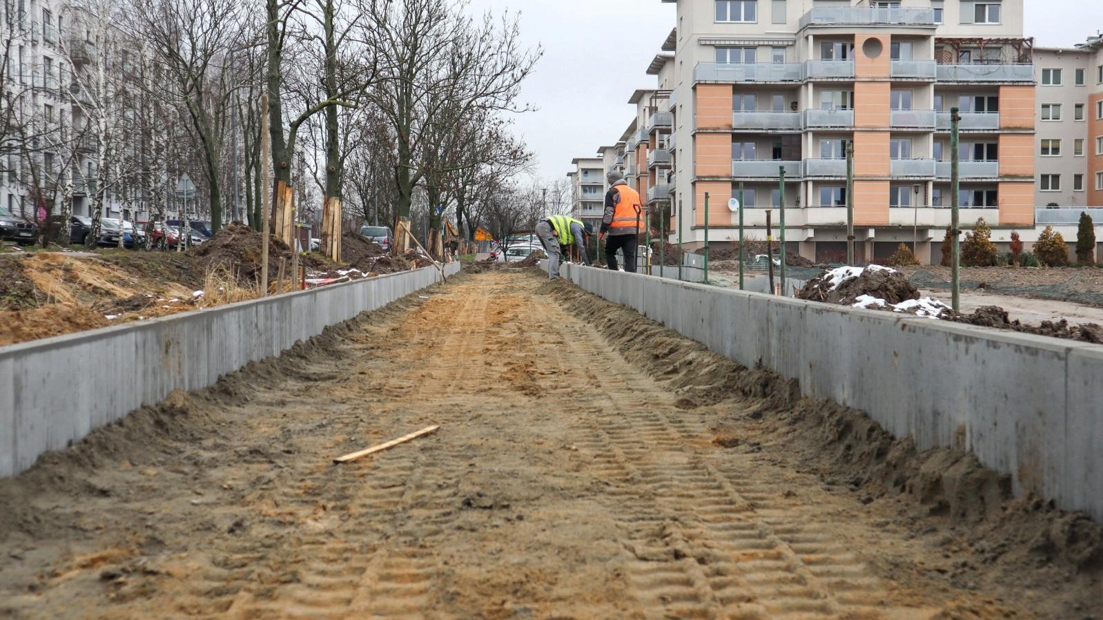 Galeria zdjęć z przebudowy ulicy Mateckiego