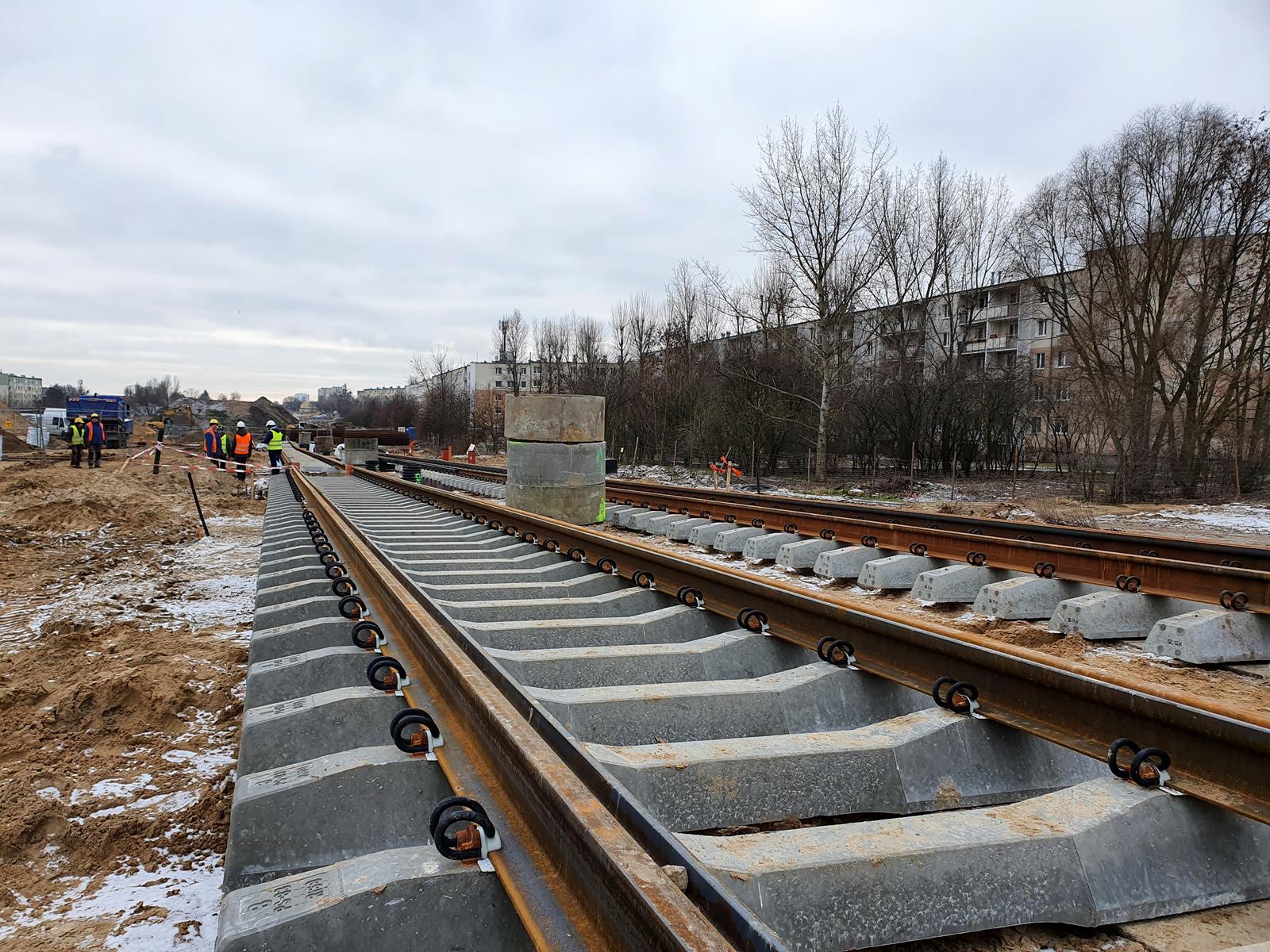 Galeria zdjęć z budowy trasy i układu drogowego na Naramowice - grafika rozmowy