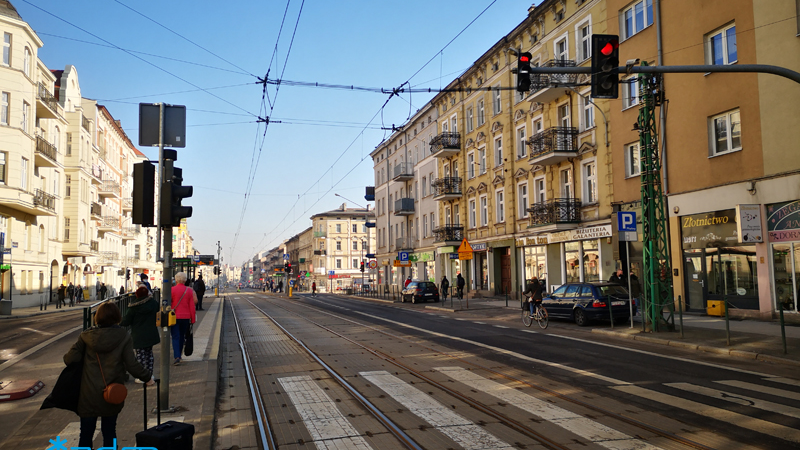 Sygnalizacja świetlna przy ul. Kanałowej