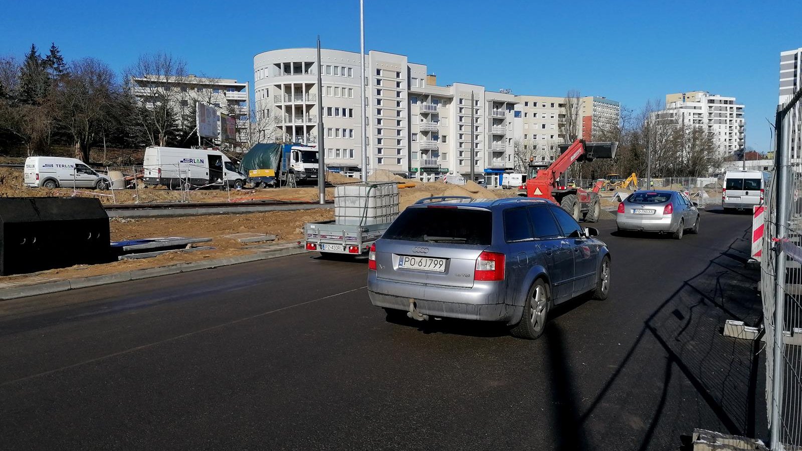 Galeria zdjęć z budowy trasy i układu drogowego na Naramowice