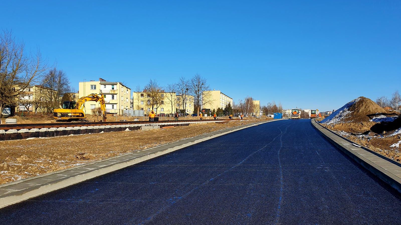 Galeria zdjęć z budowy trasy i układu drogowego na Naramowice