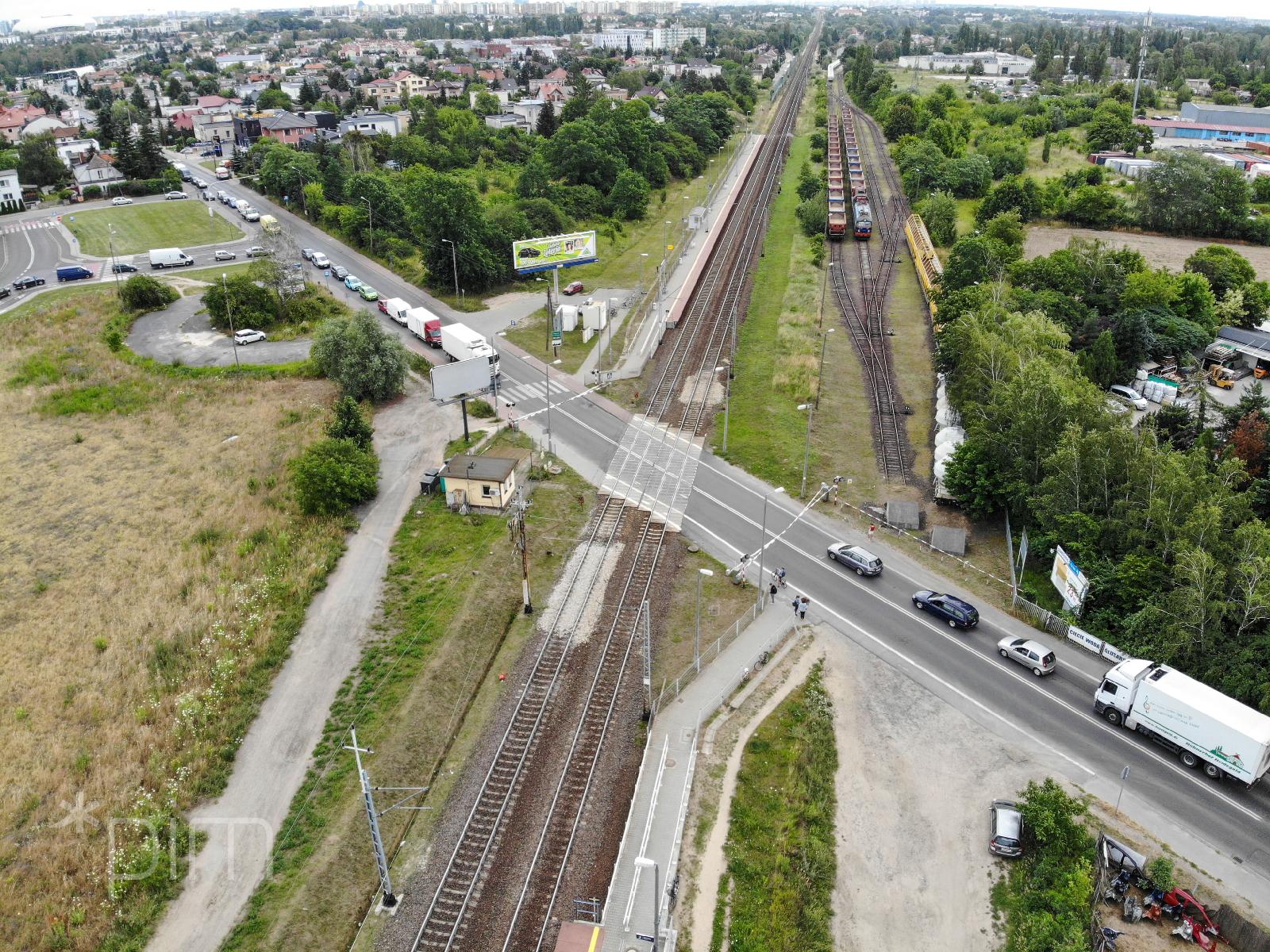 Galeria zdjęć miejsca na granicy Poznania i Plewisk, gdzie powstanie tunel i węzeł transportowy - grafika rozmowy