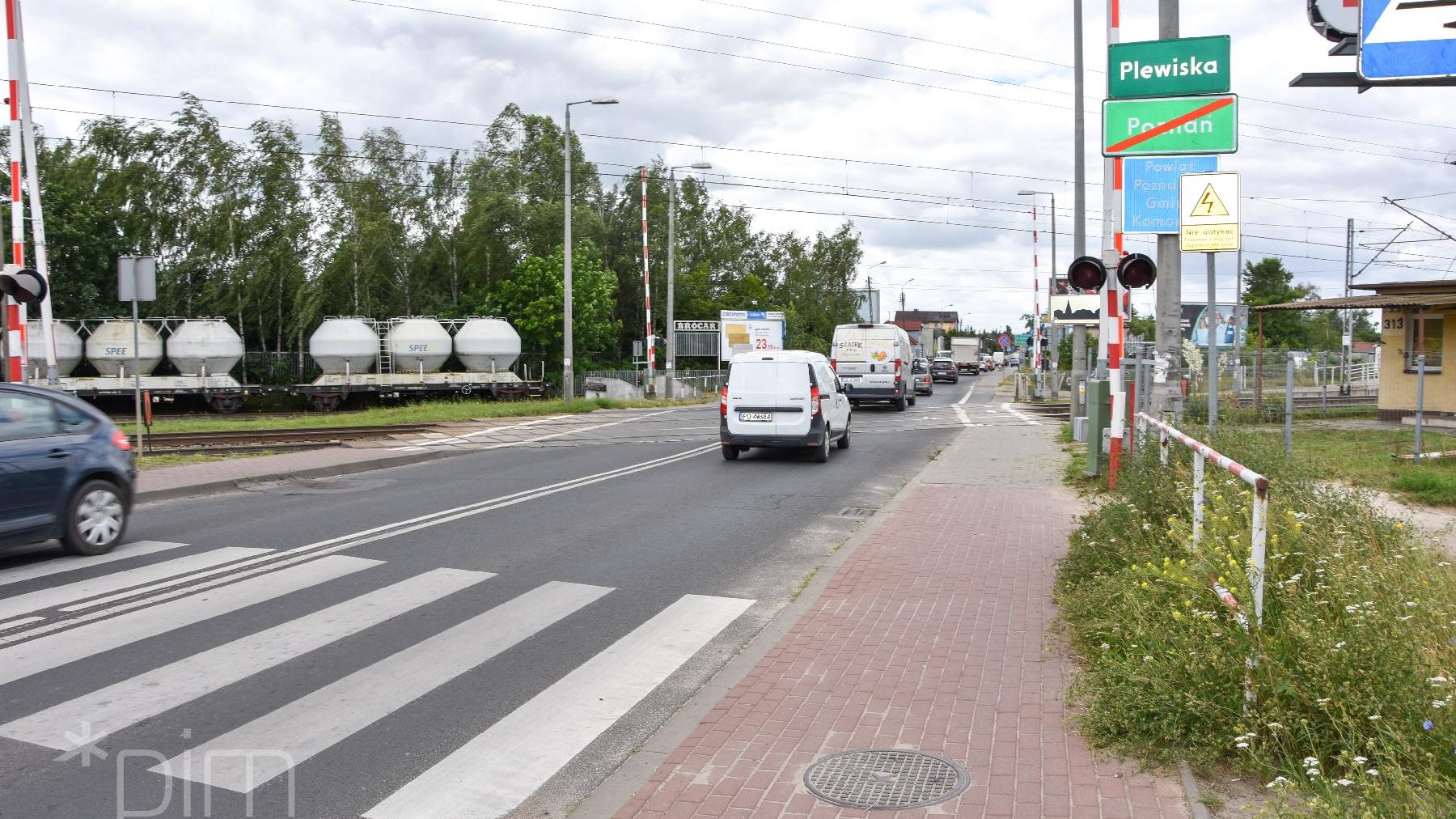 Galeria zdjęć miejsca na granicy Poznania i Plewisk, gdzie powstanie tunel i węzeł transportowy