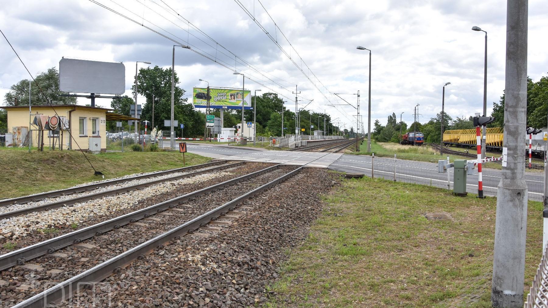 Galeria zdjęć miejsca na granicy Poznania i Plewisk, gdzie powstanie tunel i węzeł transportowy