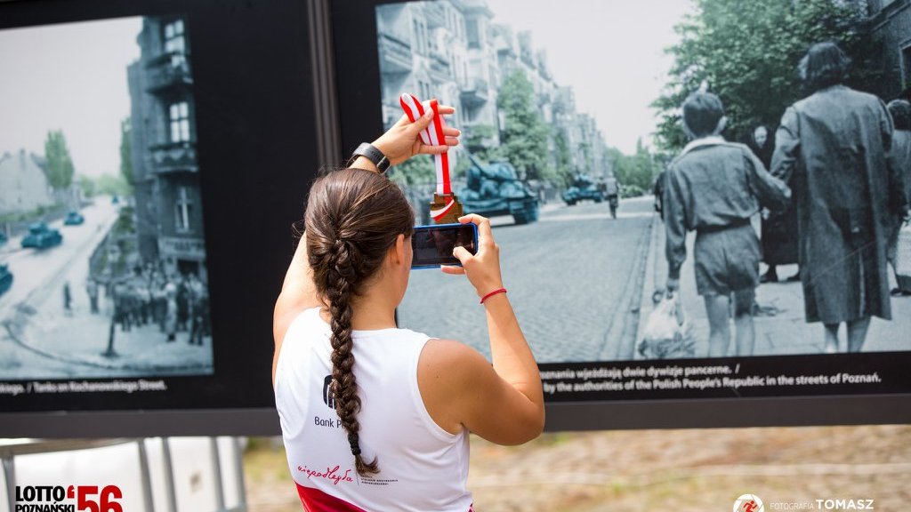 Galeria zdjęć przedstawia bieg Lotto Poznański Czerwiec '56 w latach 2018-2019.