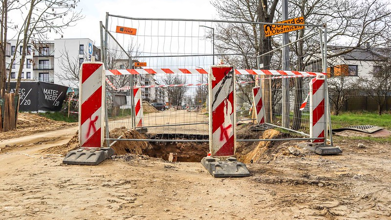 Galeria zdjęć z przebudowy ulicy Mateckiego