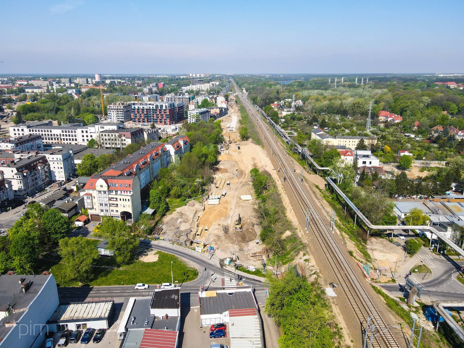 Galeria zdjęć z budowy nowe części ul. św. Wawrzyńca - grafika rozmowy