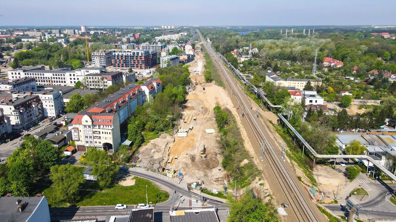 Galeria zdjęć z budowy nowe części ul. św. Wawrzyńca