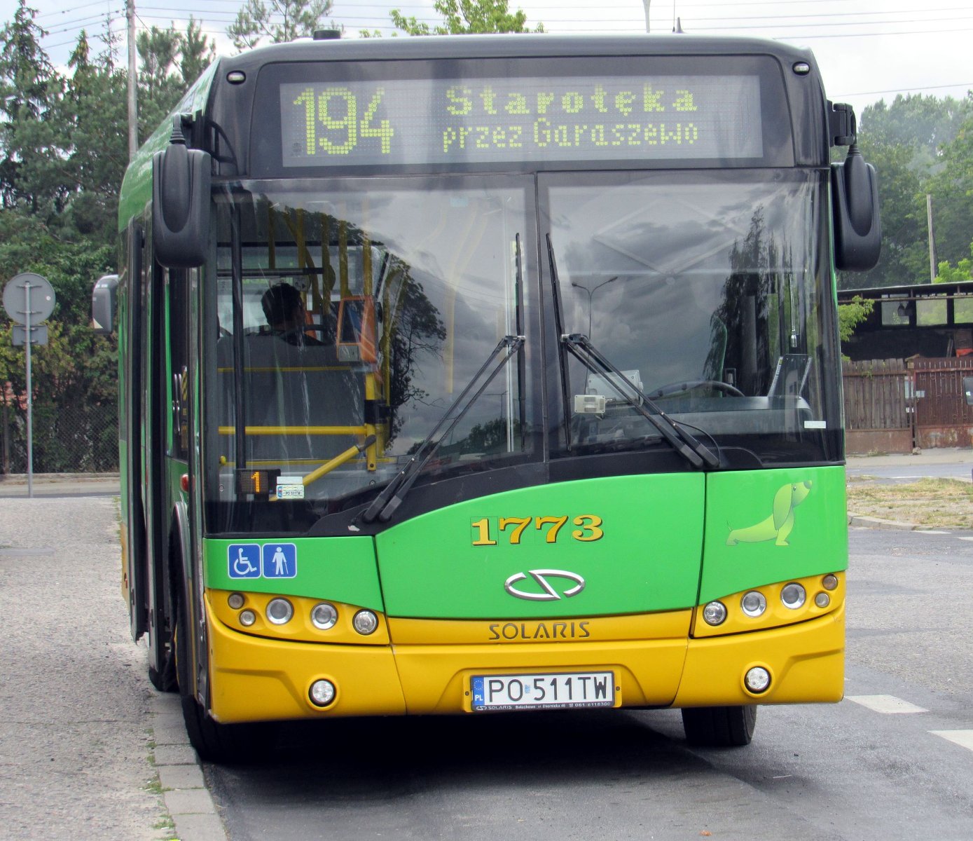 Autobus linii 194 - grafika rozmowy