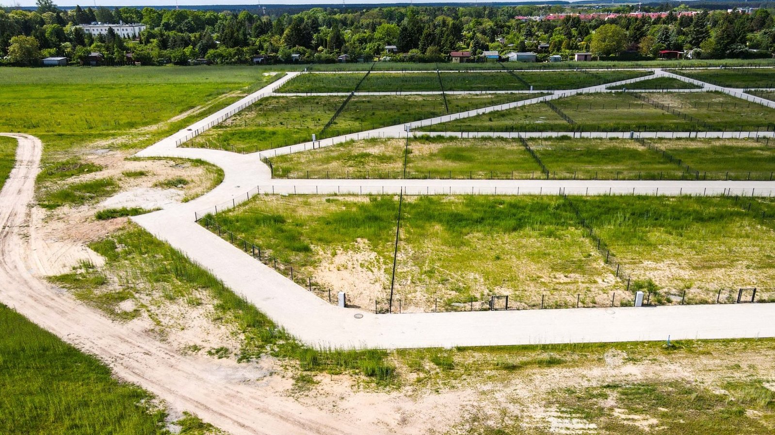 Galeria zdjęć z nowych ogródków działkowych na Głuszynie