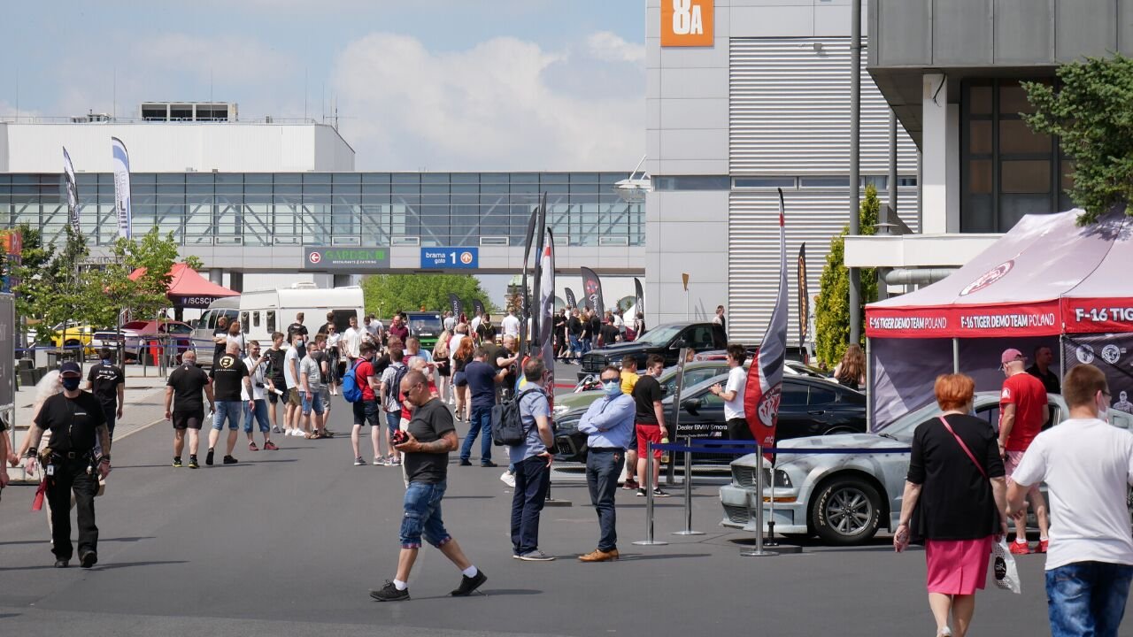 Galeria zdjęć przedstawia relację z zeszłorocznego Poznań Moto Fest.