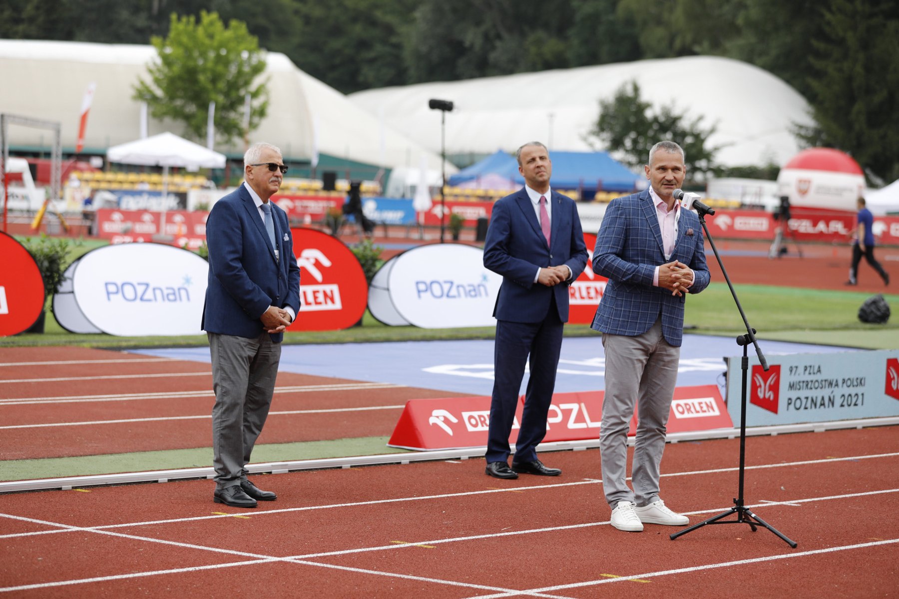 Galeria zdjęć z otwarcia Mistrzostw Polski w lekkoatletyce - grafika rozmowy