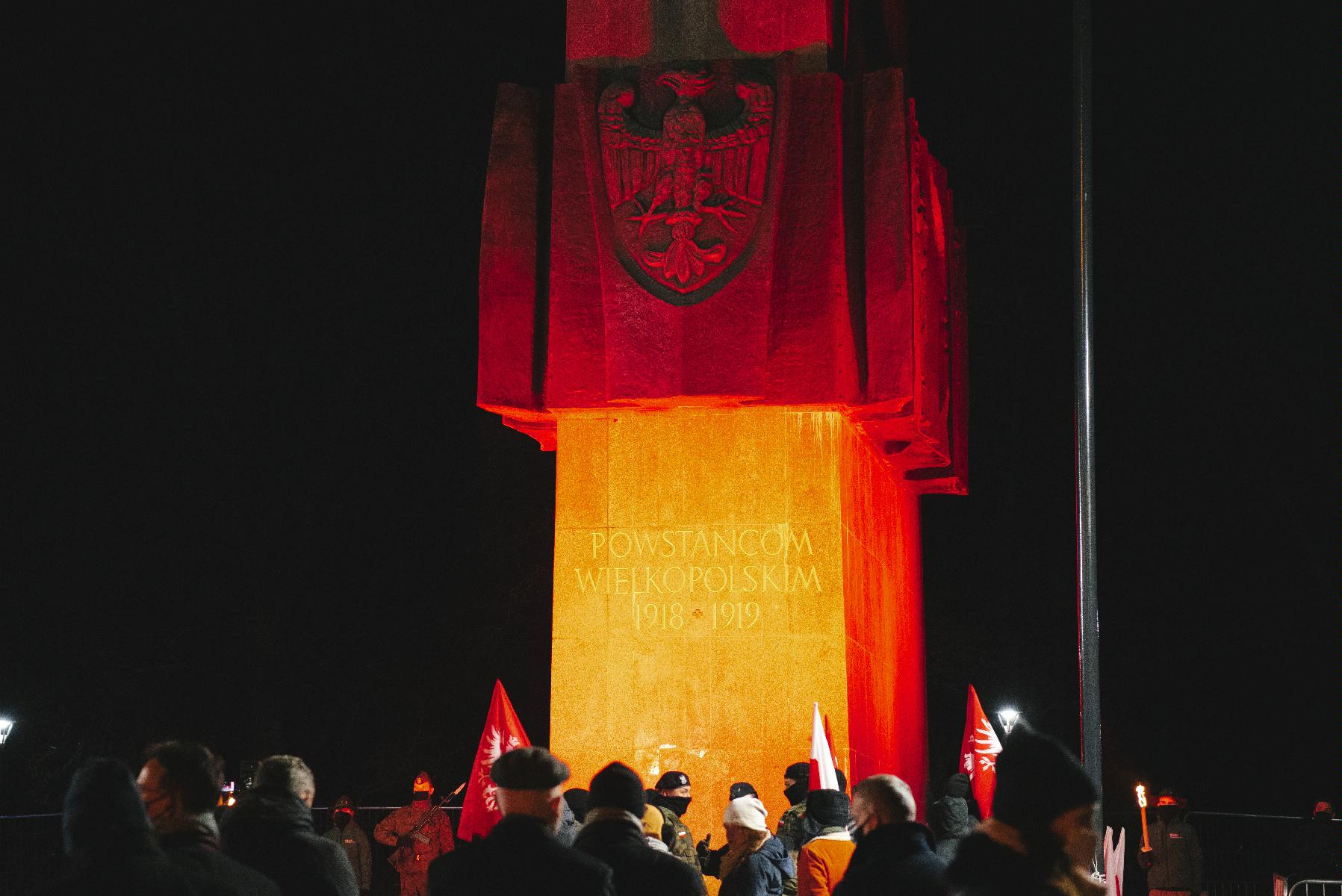 Pomnik Powstania Wielkopolskiego. - grafika rozmowy