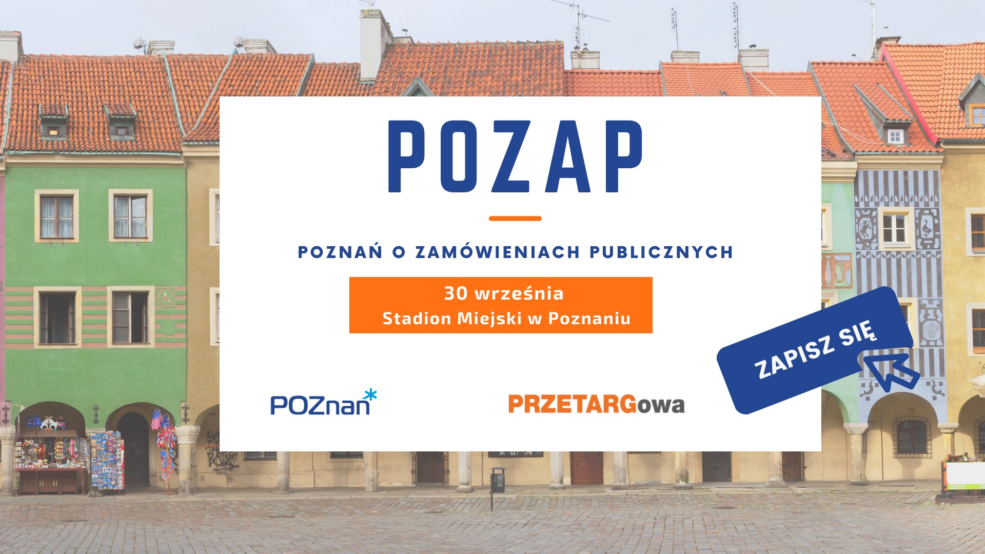 Grafika promująca POZAP - Poznań o zamówieniach publicznych. - grafika rozmowy