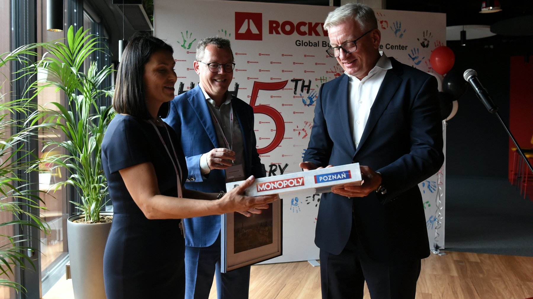 Galeria zdjęć przedstawia spotkanie z okazji 5-lecia Rockwool w Poznaniu.