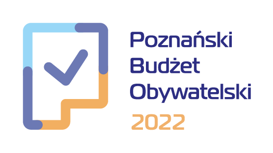 Grafika przedstawia logo Poznańskiego Budżetu Obywatelskiego 2022.