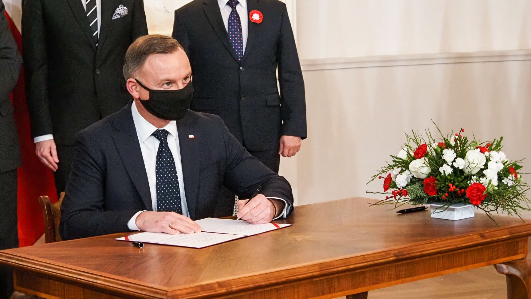 Na zdjęciu Andrzej Duda, prezydent Polski.