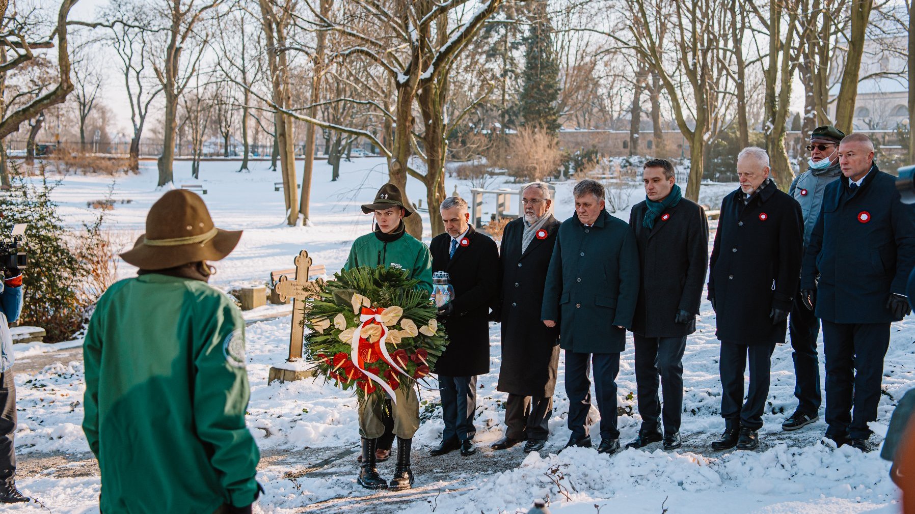 Galeria zdjęć przedstawia obchody 103. rocznicy wybuchu Powstania Wielkopolskiego.