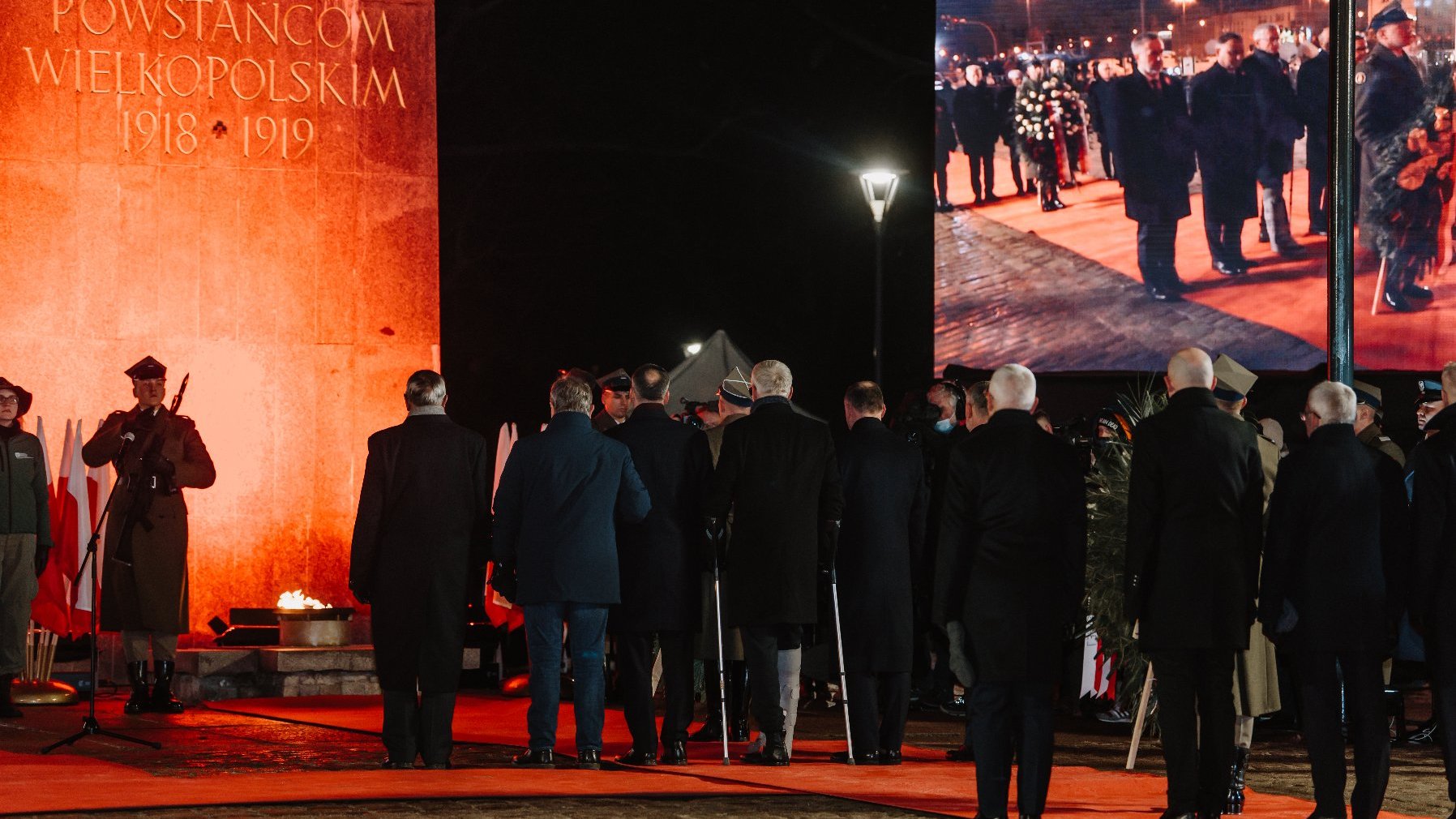 Galeria zdjęć przedstawia obchody 103. rocznicy wybuchu Powstania Wielkopolskiego.