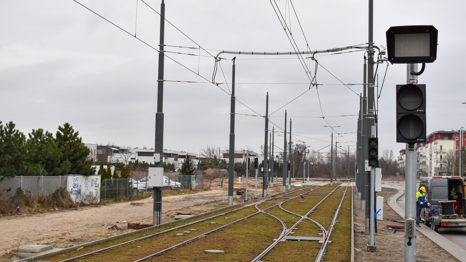 Galeria zdjęć z trasy tramwajowej na Naramowice