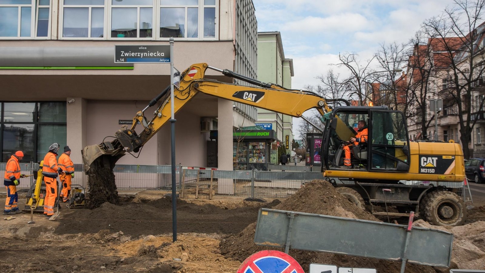 Galeria zdjęć z prac przy ul. Zwierzynieckiej