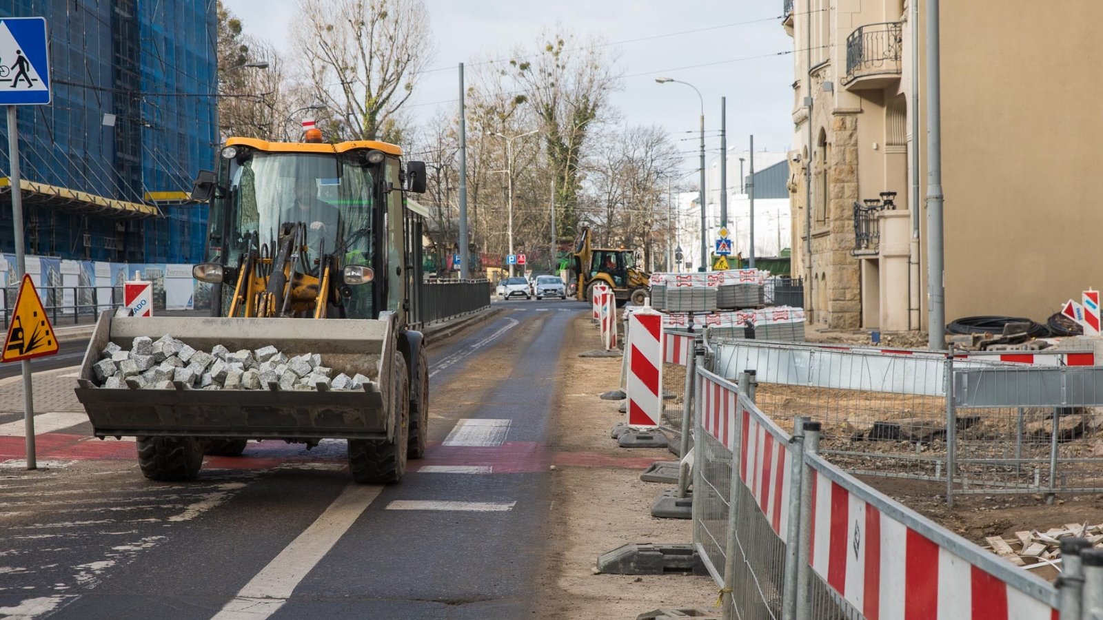 Galeria zdjęć z przebudowy ul. Zwierzynieckiej