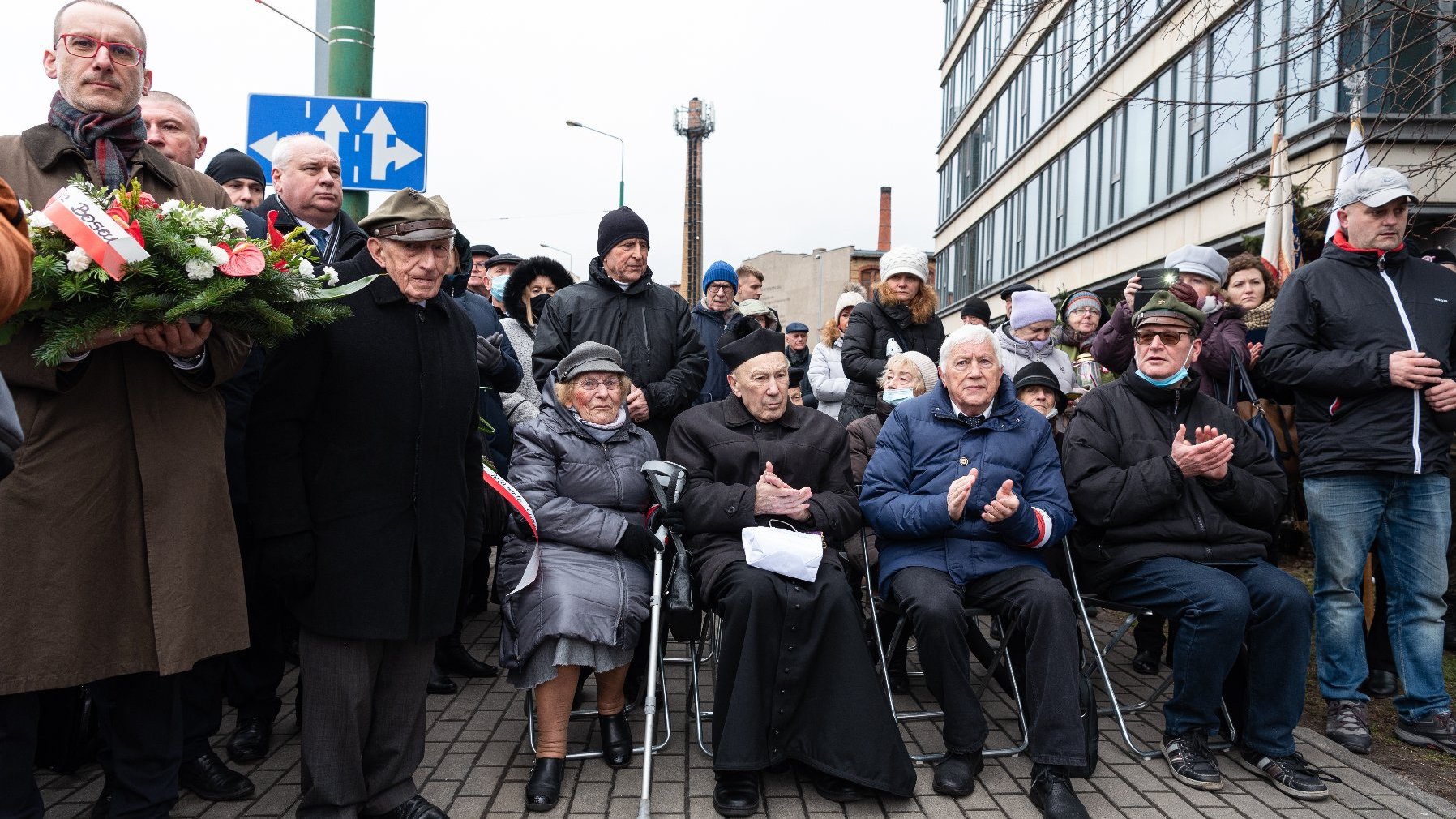 Galeria zdjęć przedstawia obchody 80. rocznicy akcji Bollwerk.