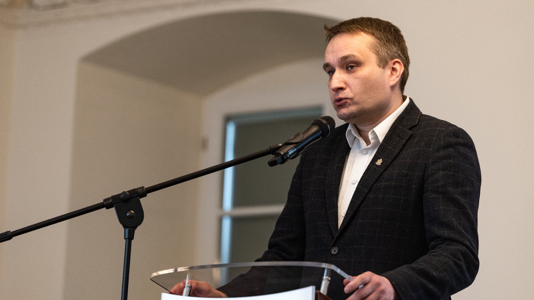 Galeria zdjęć przedstawia wyremontowane wnętrza Biblioteki Raczyńskich.