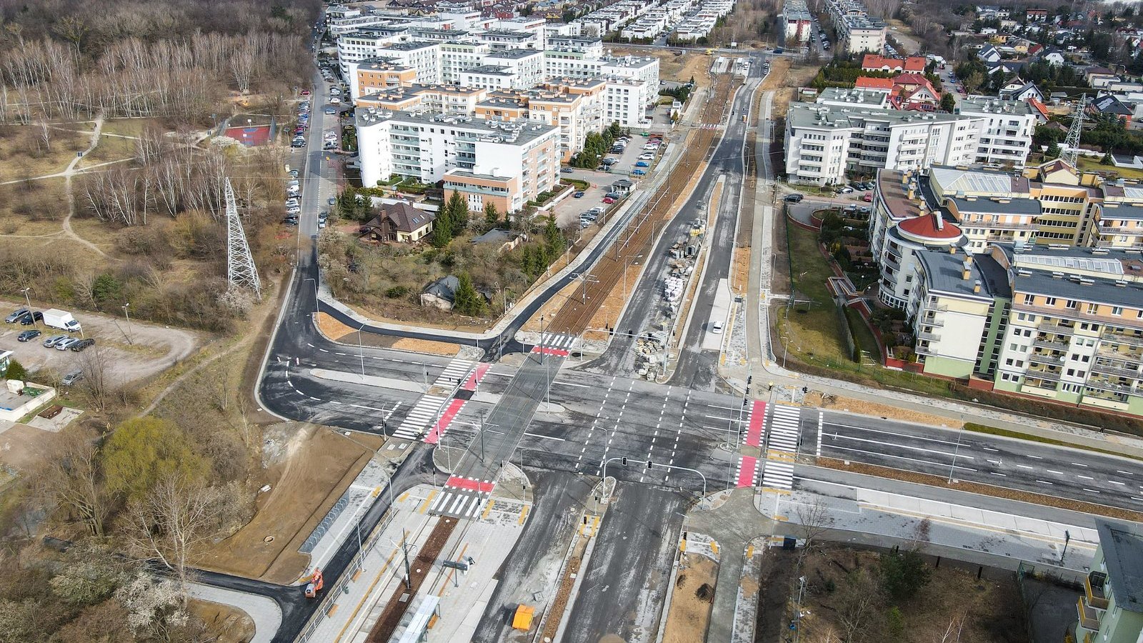 Galeria zdjęć z budowy trasy na Naramowice